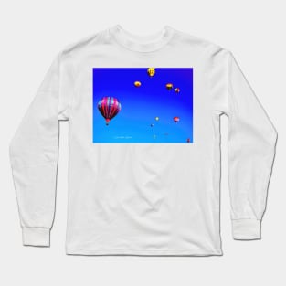 Balloon & Wine Long Sleeve T-Shirt